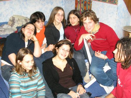 marine anais, nico, morgane,lorene,engé,eddy,moi et melo